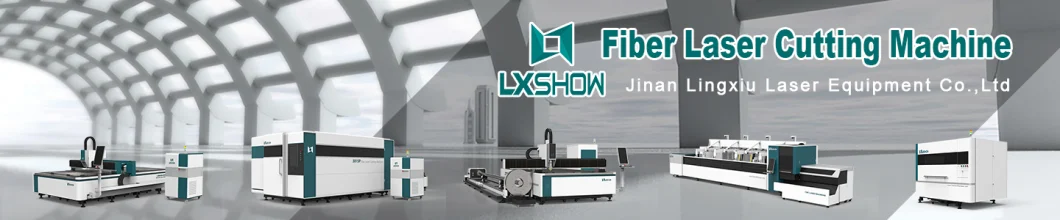 Lxshow High Quality 1000W 1500W 2000W Fiber Laser Pipe Cutting Machine / Laser Cutting Machine for Squared Shape